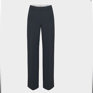 Aritzia Wilfred Effortless Pant in Navy NWT